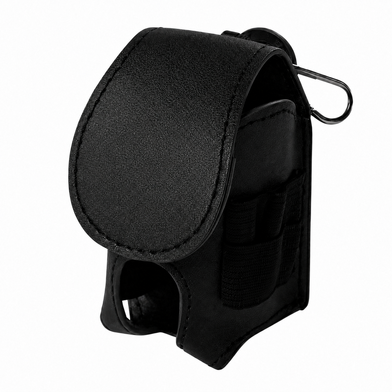 Premium Leather Golf Valuables Pouch With Belt Clip And Magnetic Closure