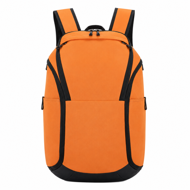 Premium Oxford Basketball Backpack With Ball Compartment
