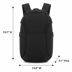 Premium Oxford Basketball Backpack With Ball Compartment
