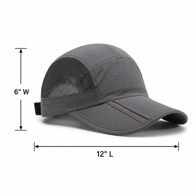 Quick Dry Mesh Back Baseball Cap