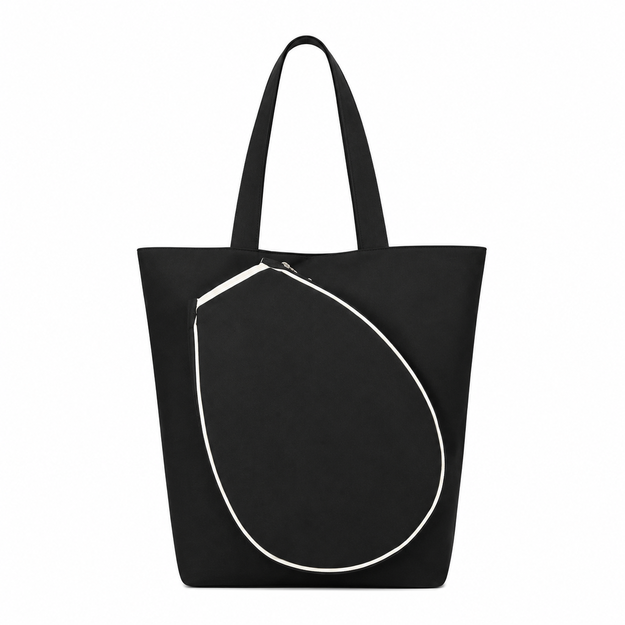 Retro Three Color Waterproof Sports Handbag With Racket Compartment