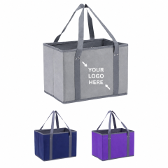 Reusable Non Woven Grocery Shopping Bag With Reinforced Handles