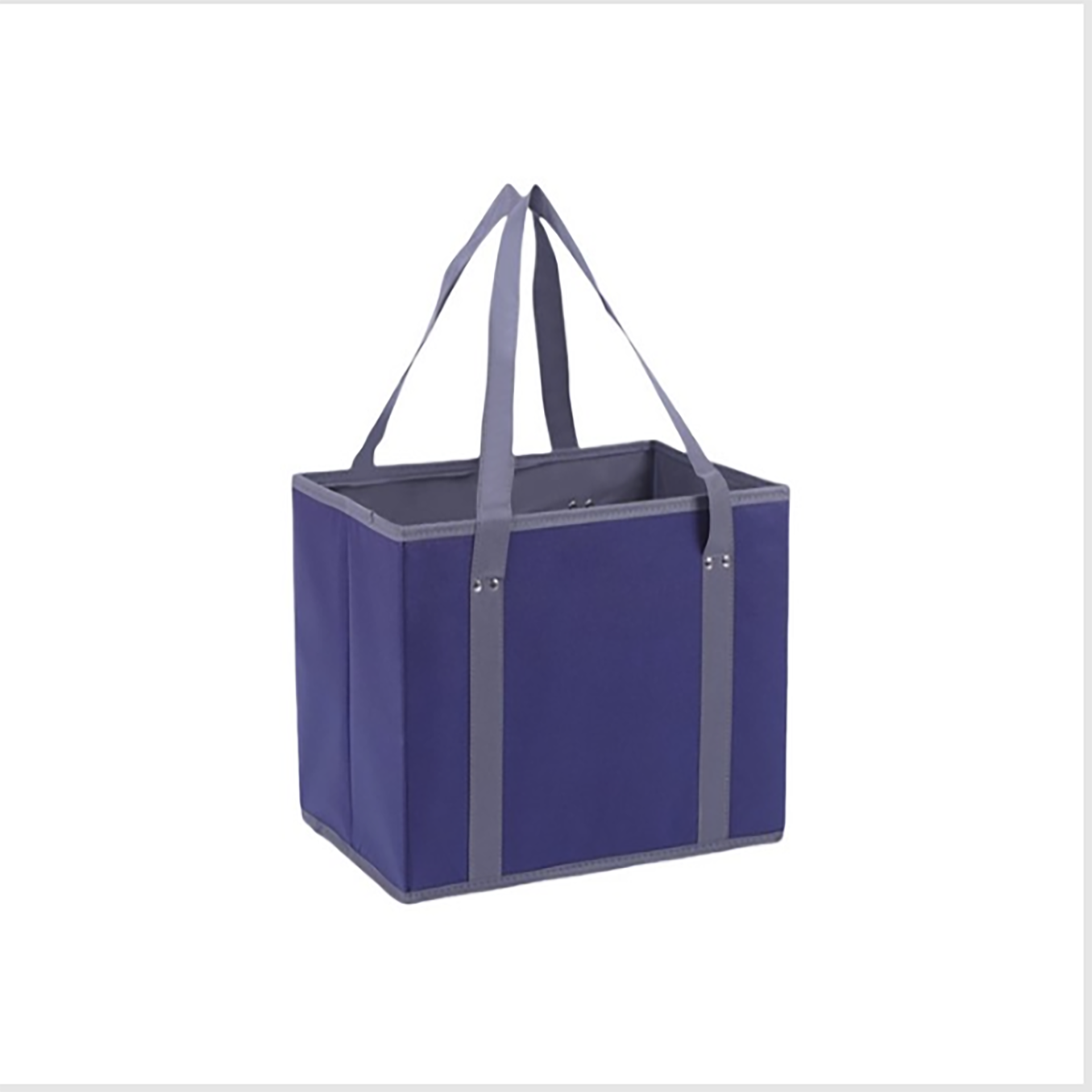 Reusable Non Woven Grocery Shopping Bag With Reinforced Handles