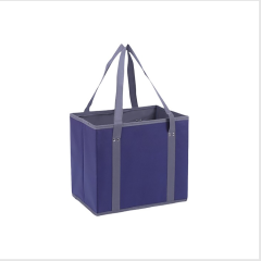 Reusable Non Woven Grocery Shopping Bag With Reinforced Handles