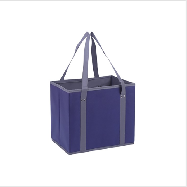 Reusable Non Woven Grocery Shopping Bag With Reinforced Handles