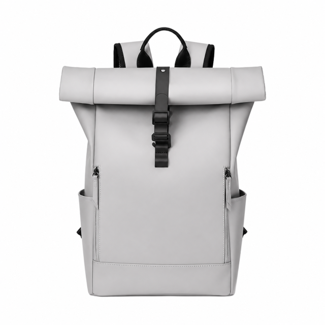 Roll Top Waterproof Laptop Backpack