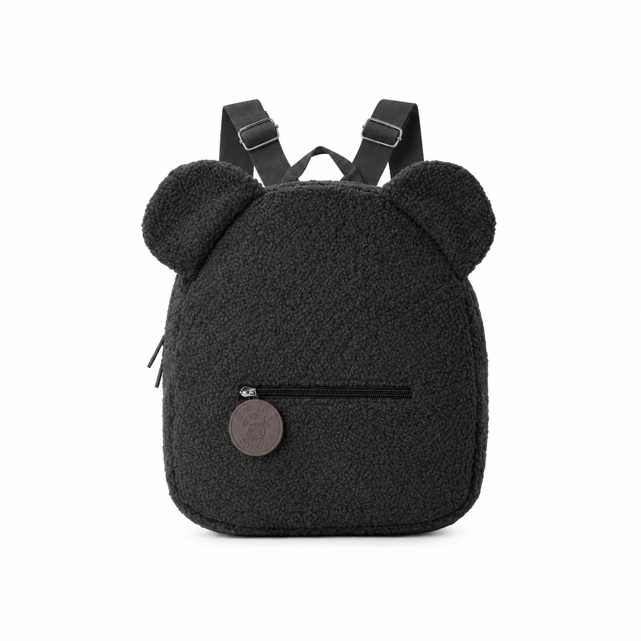 Sherpa Bear Plush Kids Backpack