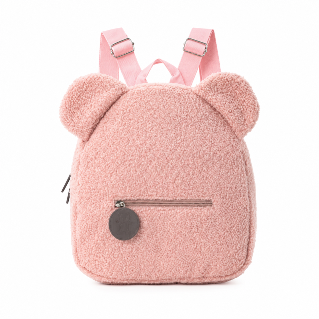 Sherpa Bear Plush Kids Backpack