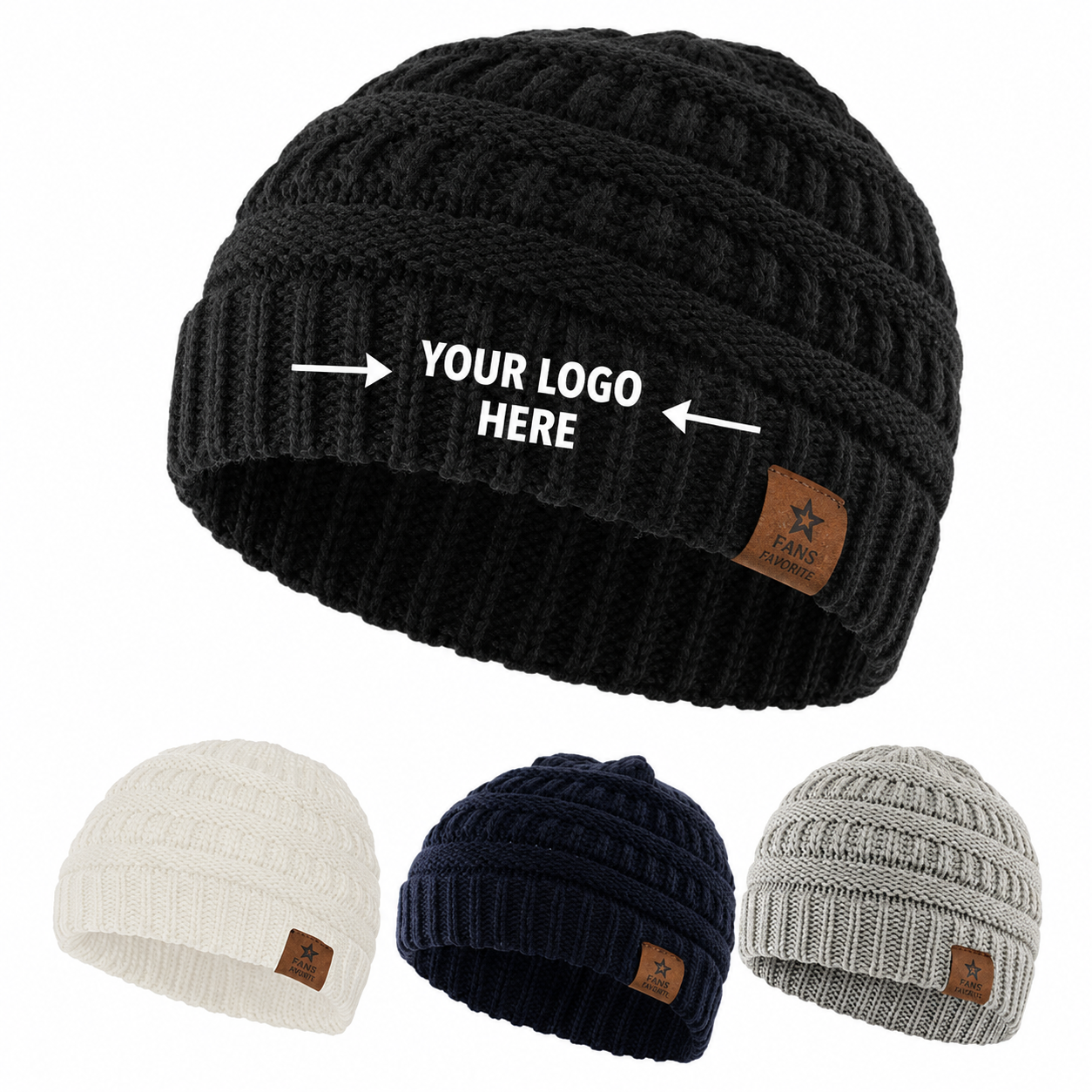 Soft Knitted Baby Winter Cap