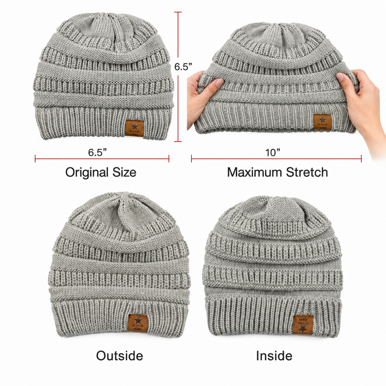 Soft Knitted Baby Winter Cap
