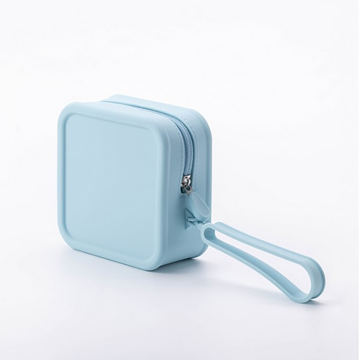 Square Silicone Travel Storage Pouch