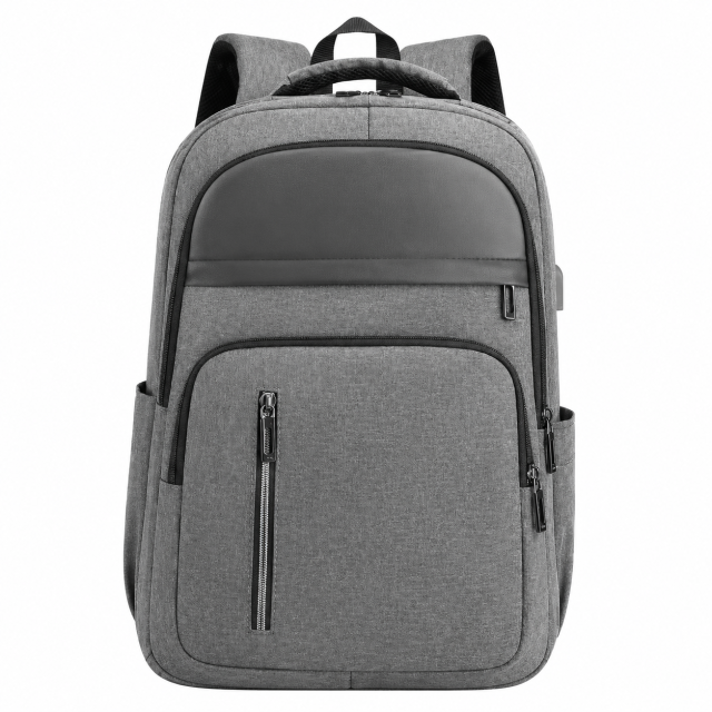 Stylish Nylon Business Laptop Backpack With Air Cushion Straps