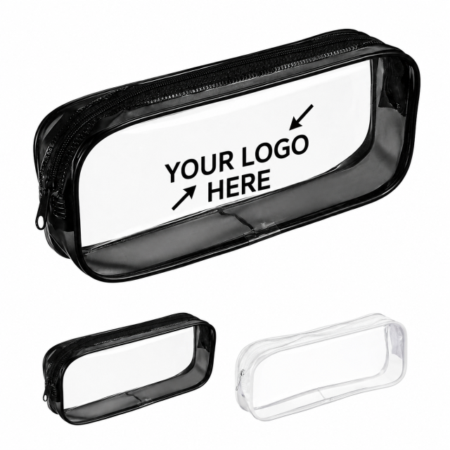 Transparent PVC Clear Pencil Case