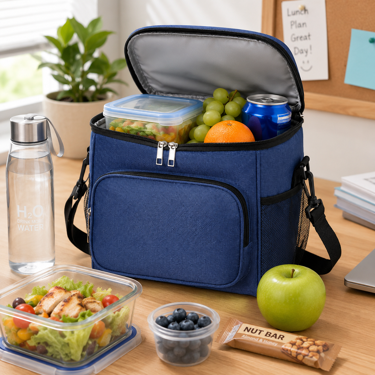 Triple Layer Oxford Insulated Lunch Bag