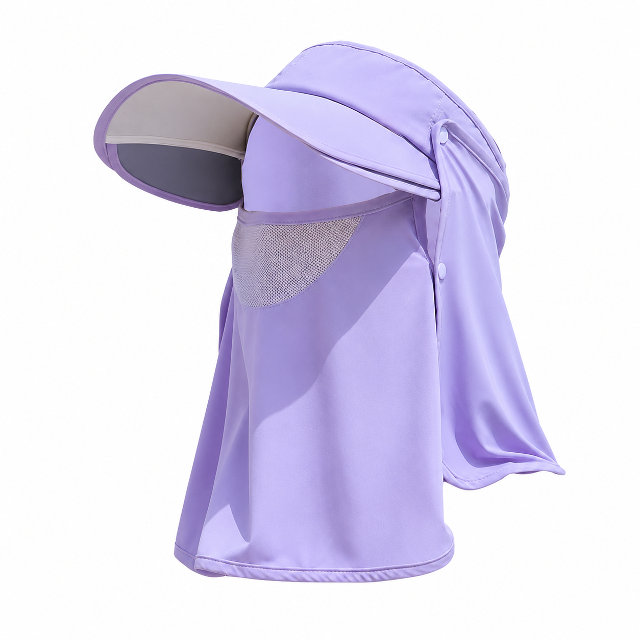Convertible UV Protection Snap-On Sun Hat
