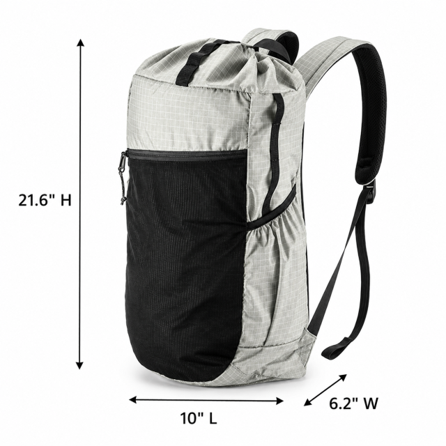 Ultra Light Ripstop Nylon Hiking Daypack