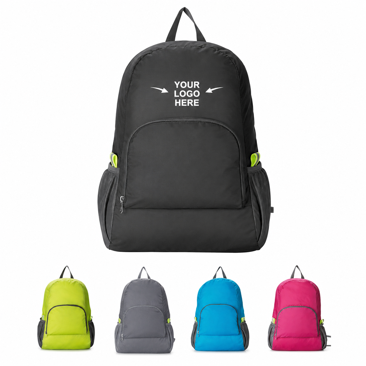 Ultra Lightweight Foldable 420D Polyester Backpack