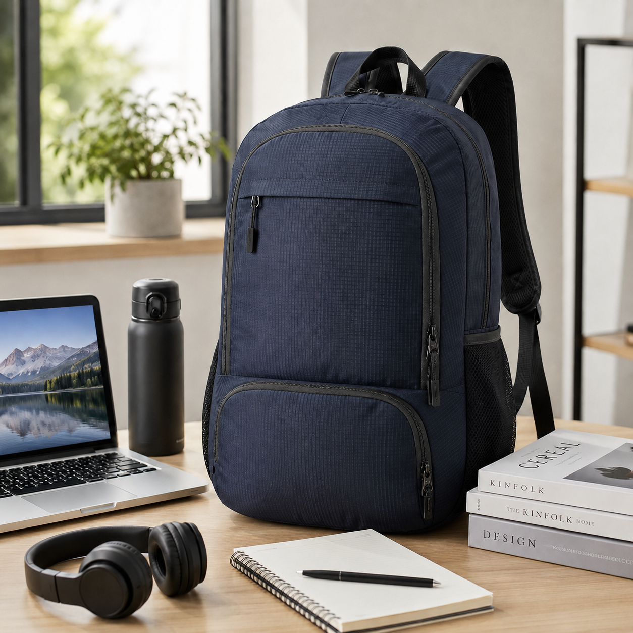 Ultra Lightweight Foldable 420D Polyester Backpack