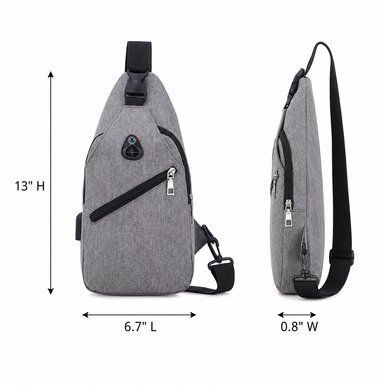 Versatile Convertible Shoulder Backpack With Multi Carrying Options