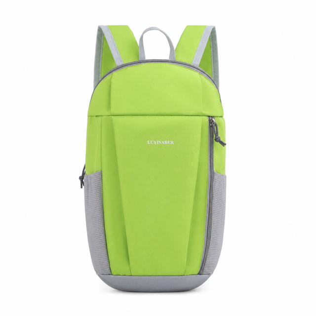 Water-Repellent Nylon Travel Backpack with Compact Outdoor Design