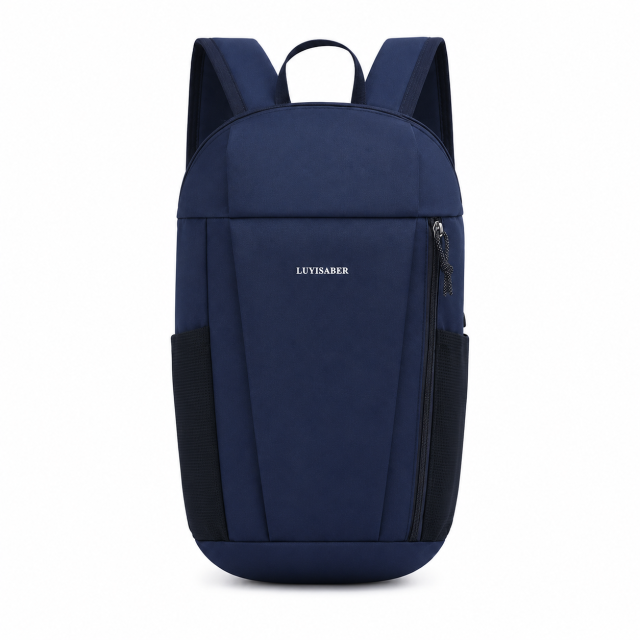 Water-Repellent Nylon Travel Backpack with Compact Outdoor Design