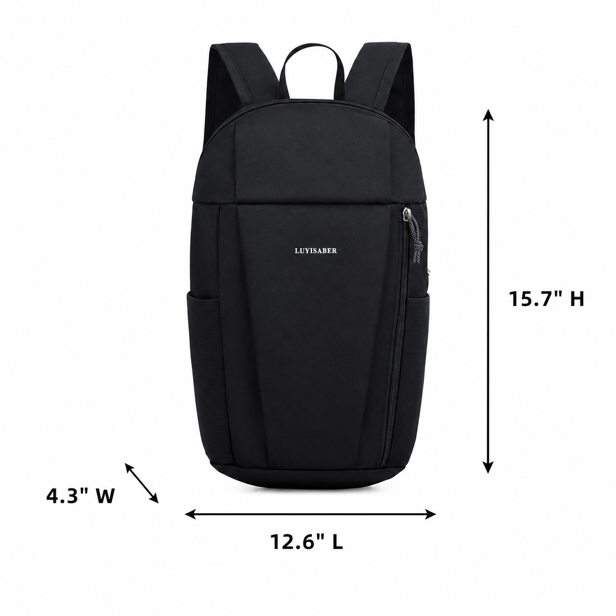 Water-Repellent Nylon Travel Backpack with Compact Outdoor Design