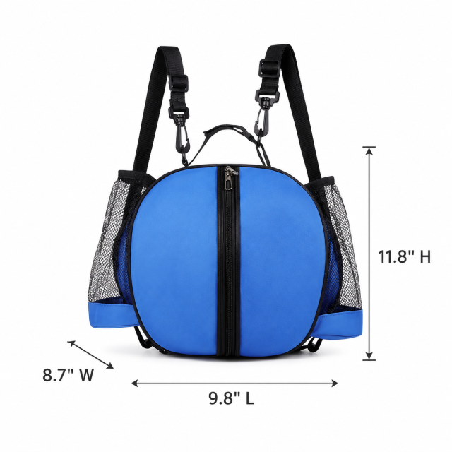 Water-Resistant Basketball Gear Backpack with Durable Oxford Fabric