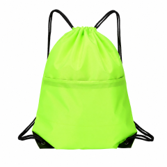 Water-Resistant Oxford Drawstring Backpack