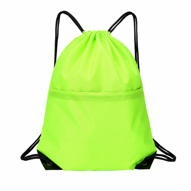 Water-Resistant Oxford Drawstring Backpack