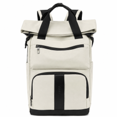 Water-Resistant Rolltop Laptop Backpack