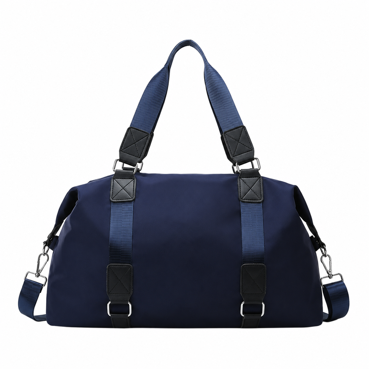 Water Resistant 600D Polyester Sports Duffel Bag With Shoe Compartment