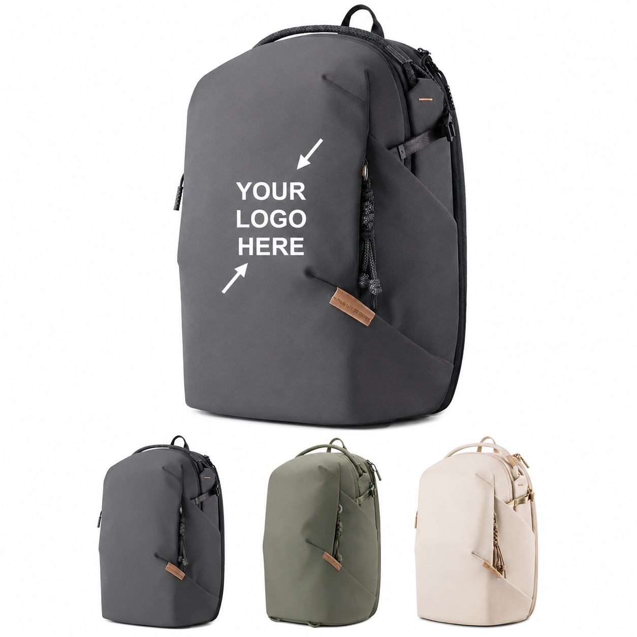 Water Resistant Camera Backpack with Custom Dividers