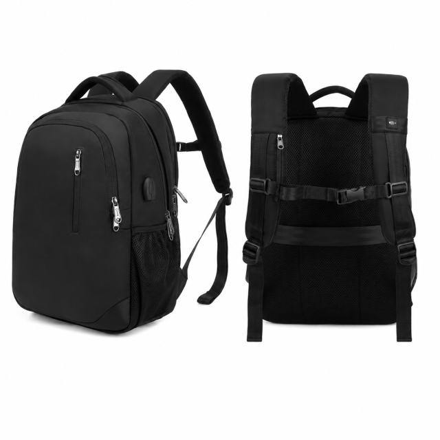 Water Resistant Laptop Backpack with Dual Compartments