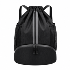 Water Resistant Oxford Camping Backpack with Shoe Compartment