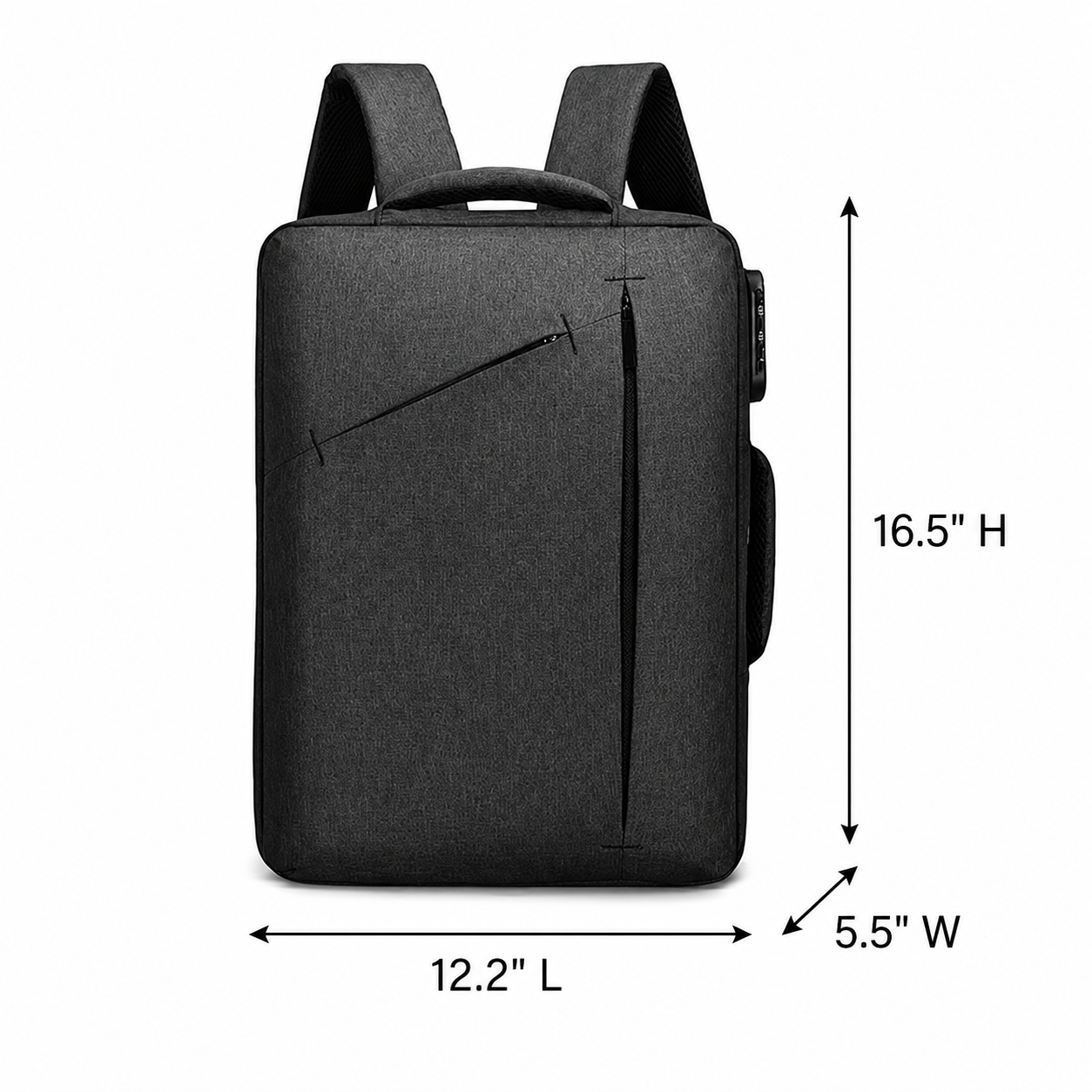 Water Resistant Oxford Cloth Anti-Theft Laptop Backpack