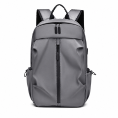 Water Resistant Polyester USB Laptop Backpack