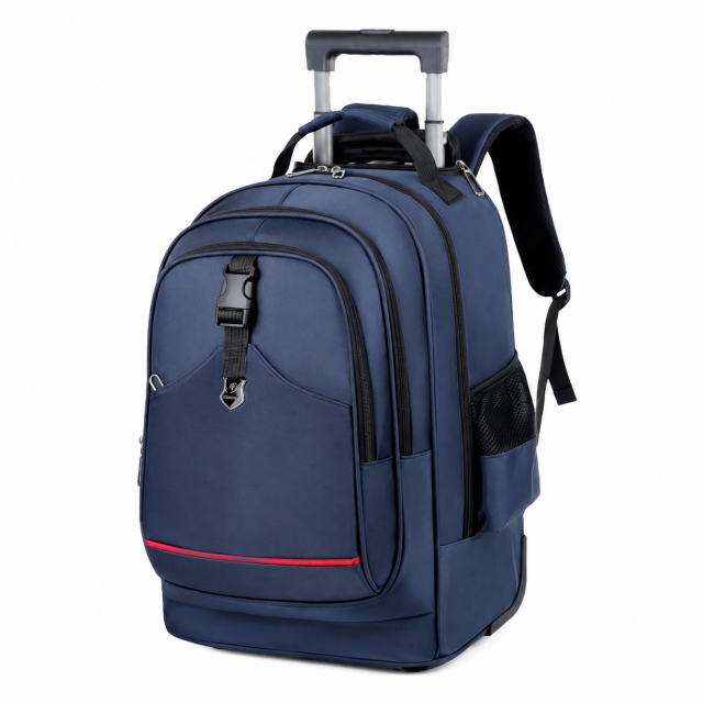Water Resistant Rolling Laptop Backpack