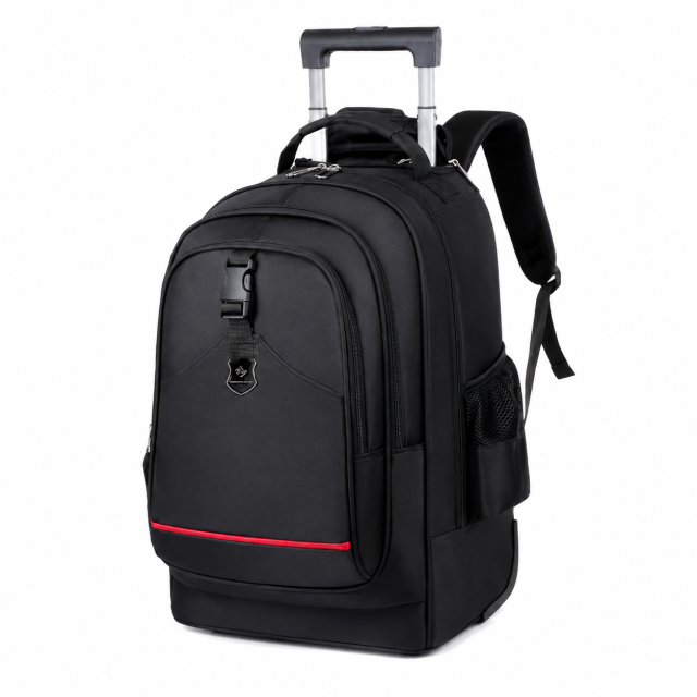 Water Resistant Rolling Laptop Backpack