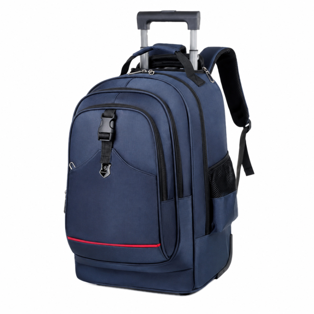 Water Resistant Rolling Laptop Backpack