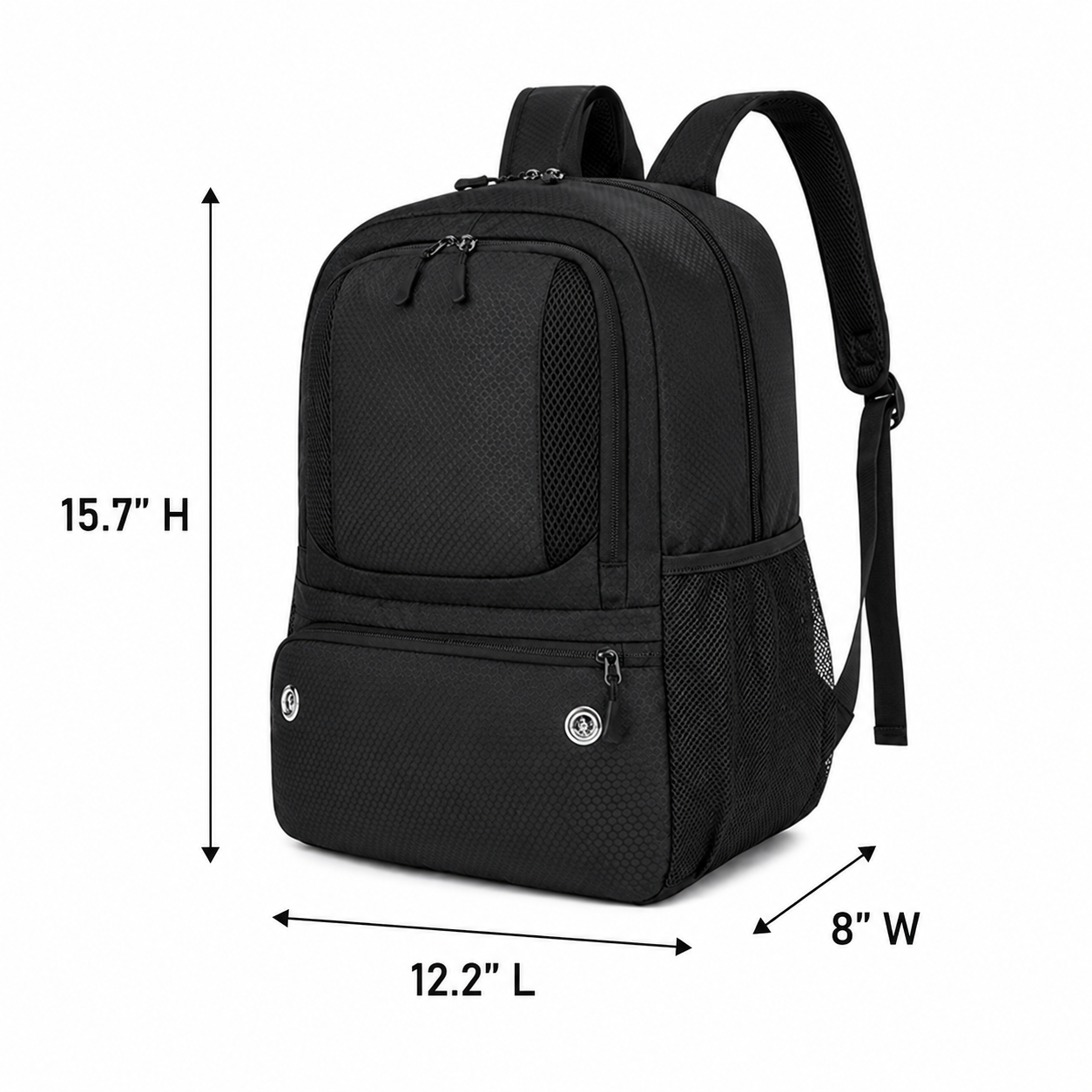 Water Resistant Sports Equipment Duffel Bag