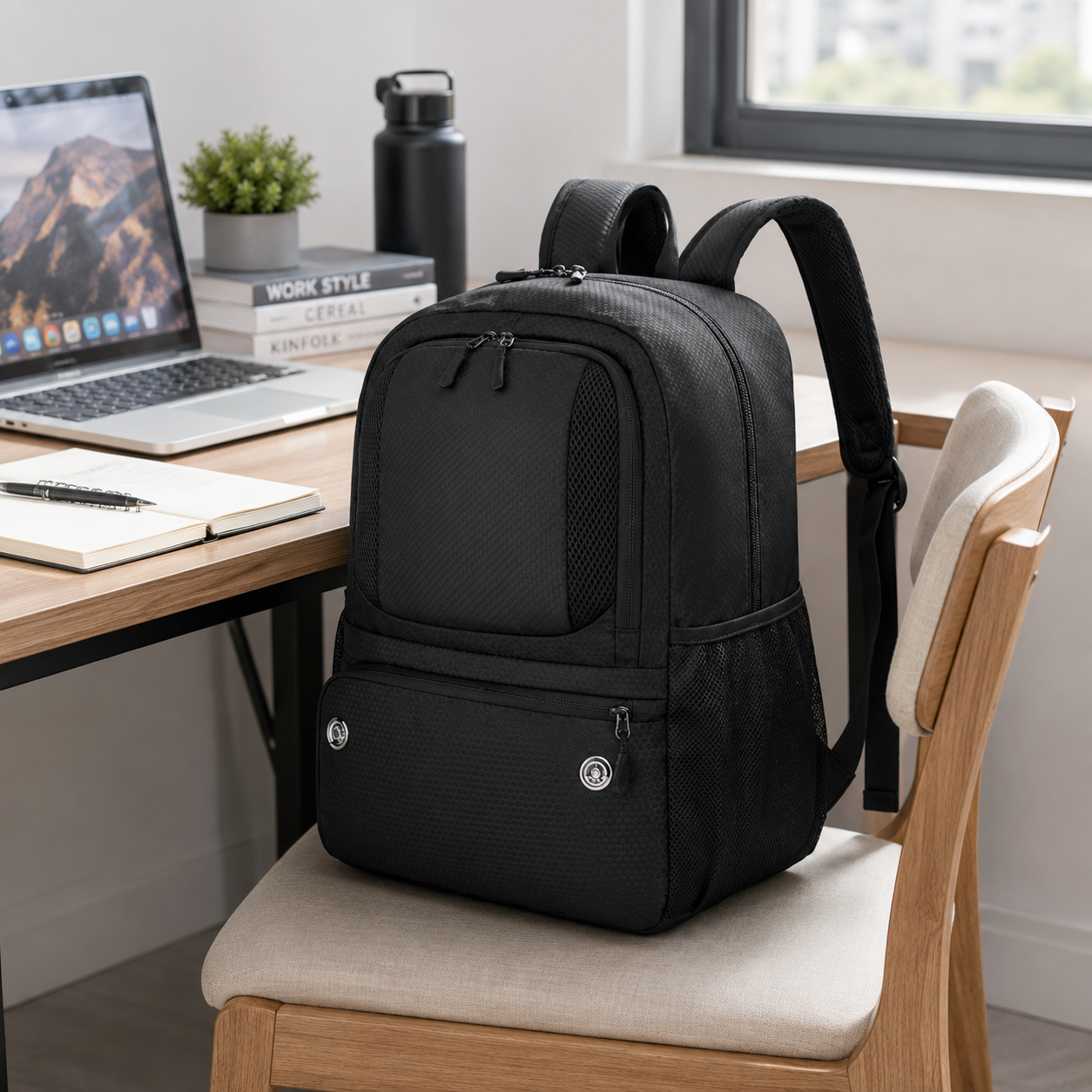 Water Resistant Sports Equipment Duffel Bag