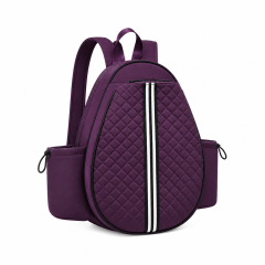 Water Resistant Tennis Racket Bag With Multiple Storage Compartments