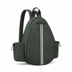 Water Resistant Tennis Racket Bag With Multiple Storage Compartments