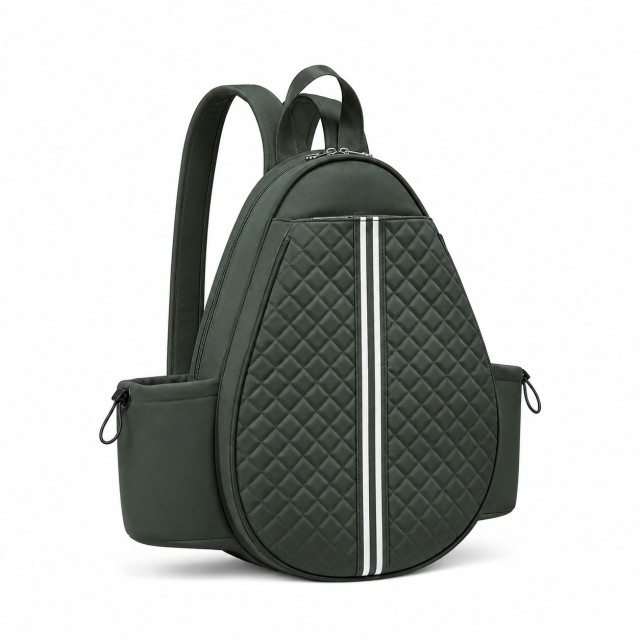 Water Resistant Tennis Racket Bag With Multiple Storage Compartments