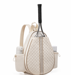 Water Resistant Tennis Racket Bag With Multiple Storage Compartments