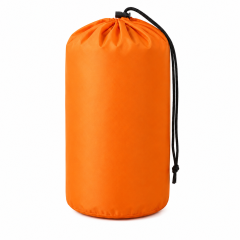 Waterproof 210D Polyester Cylindrical Travel Storage Bag With Drawstring Closure