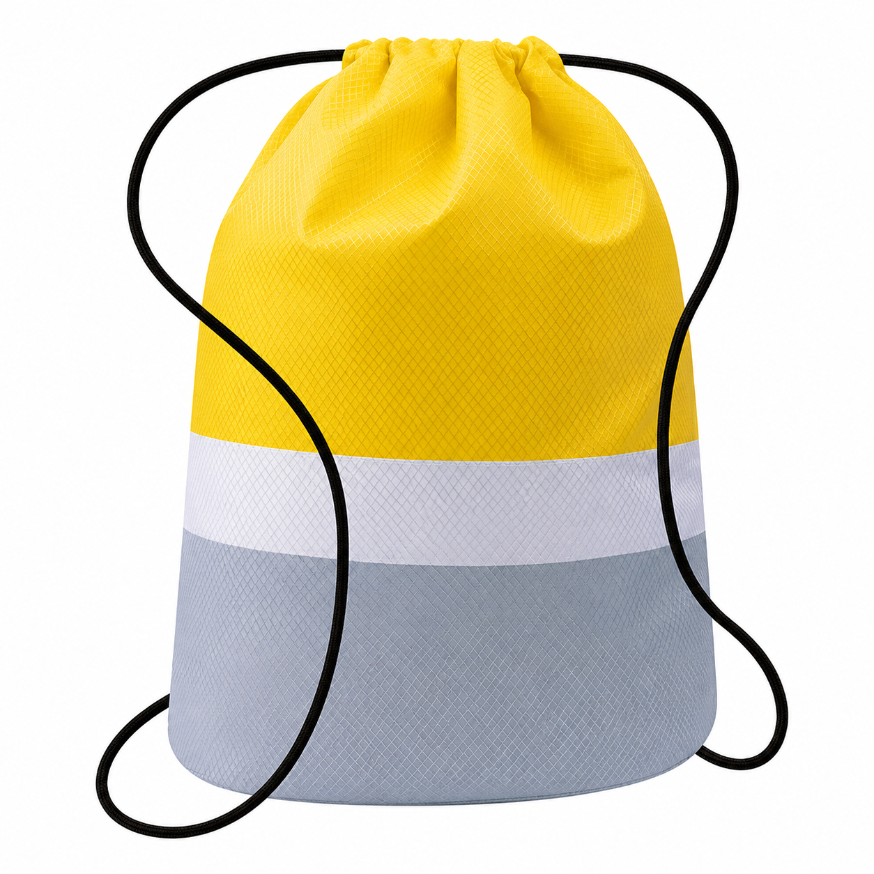 Waterproof Drawstring Backpack with Lightweight Oxford Fabric