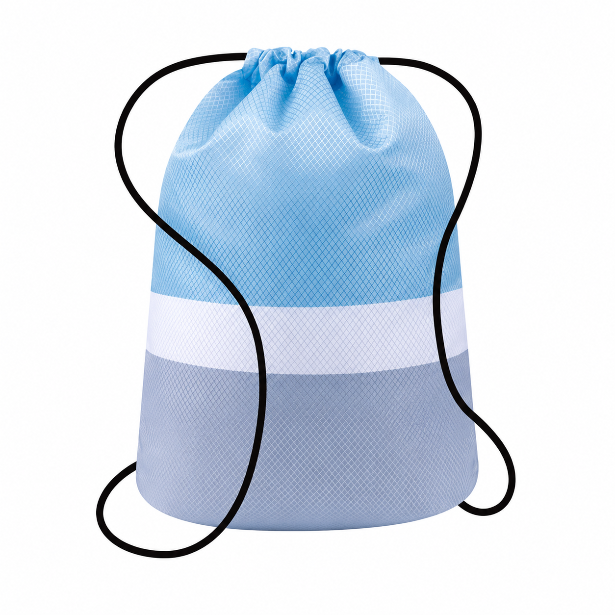 Waterproof Drawstring Backpack with Lightweight Oxford Fabric