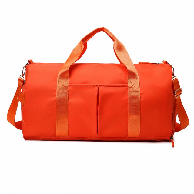 Waterproof Gym Duffel Bag with Wet Pocket and Shoe Compartment