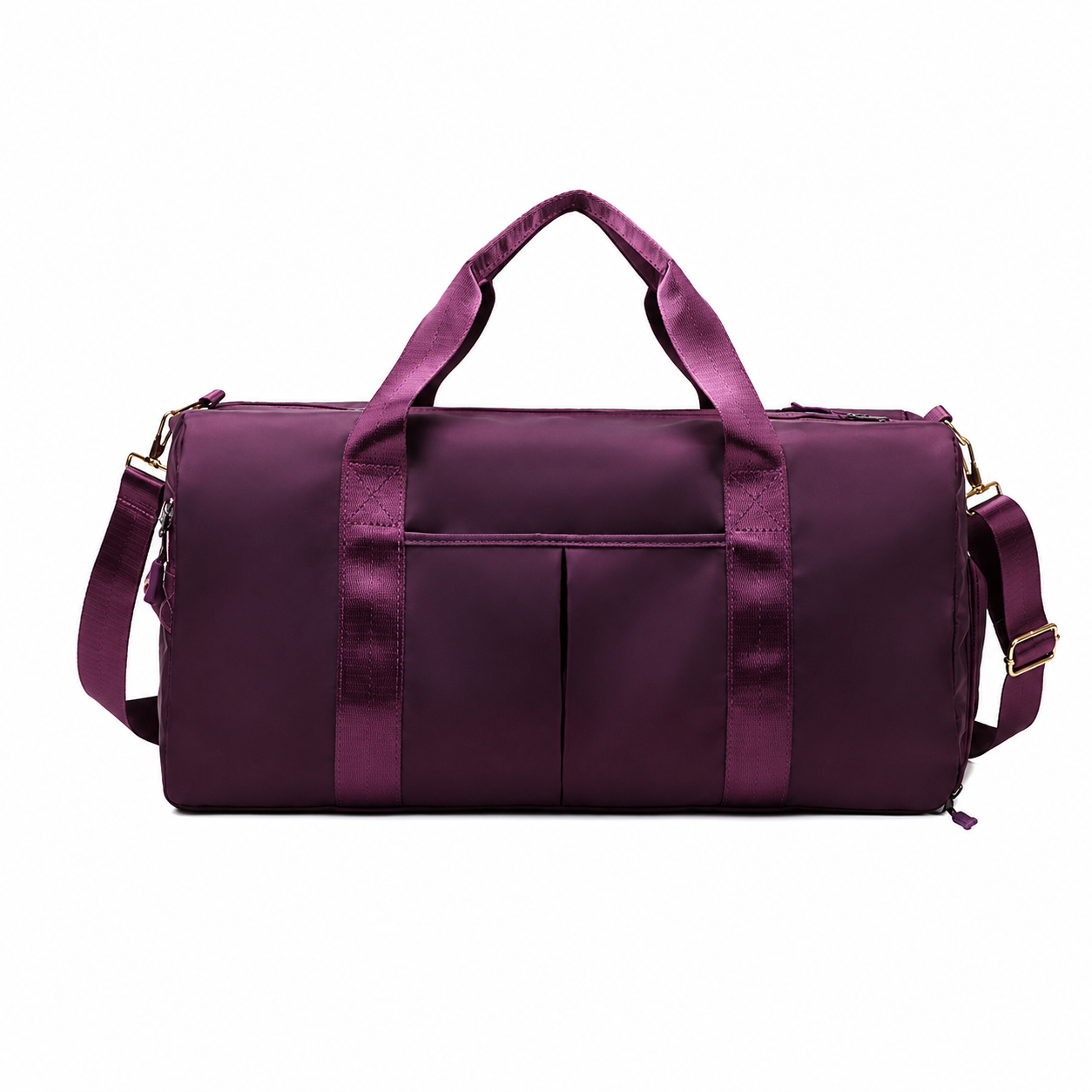 Waterproof Gym Duffel Bag with Wet Pocket and Shoe Compartment